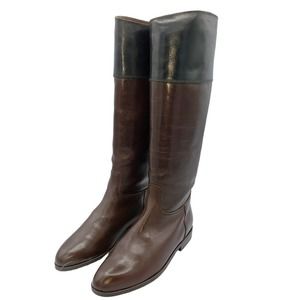 Ruggeri Italian Leather Riding boots Size 6.5